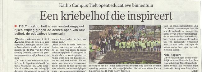 tn_deweekbode - kleuter 3 op bezoek in de educatieve tuin!